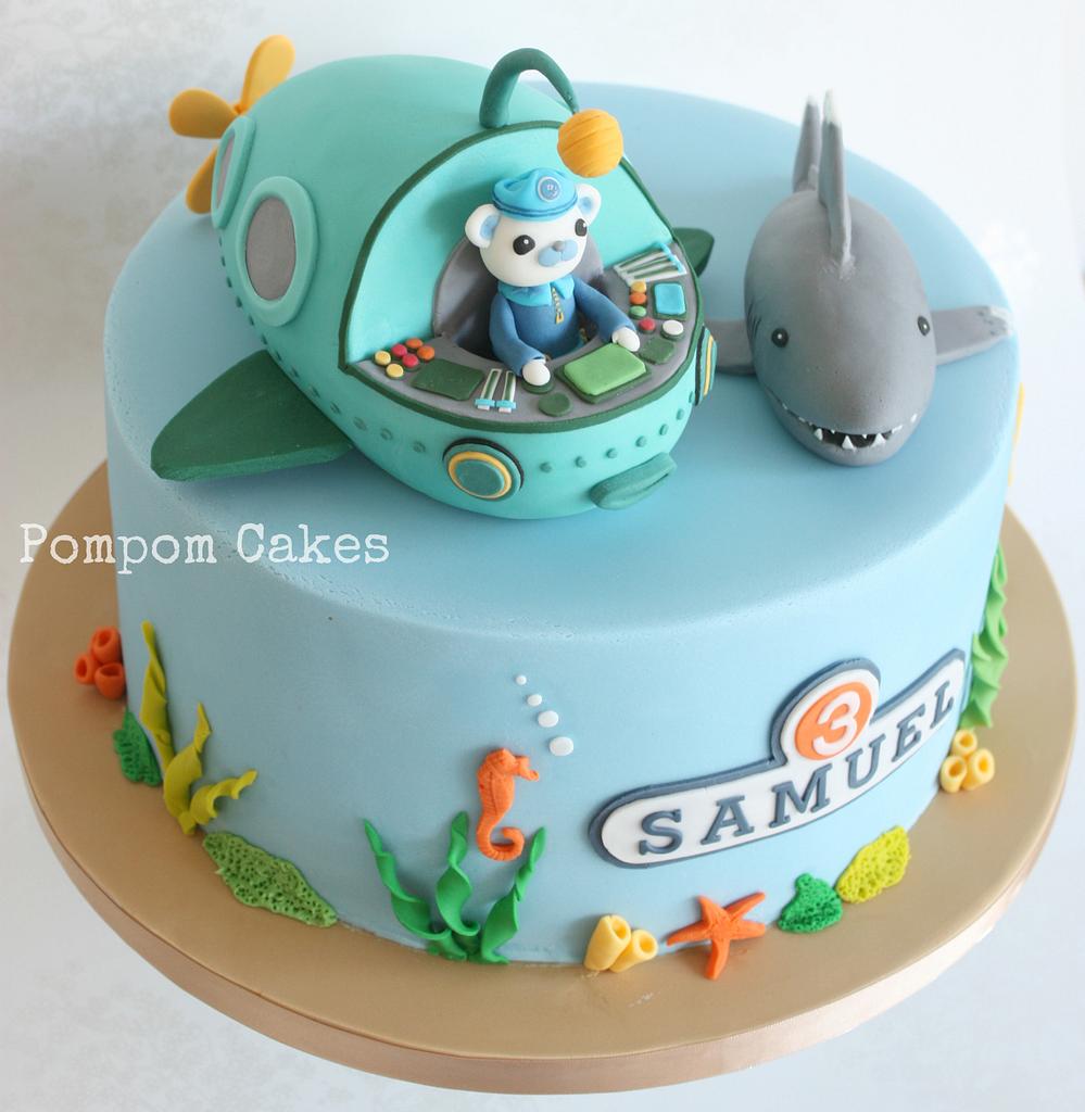 The Octonauts and the white-tipped shark - Cake by - CakesDecor