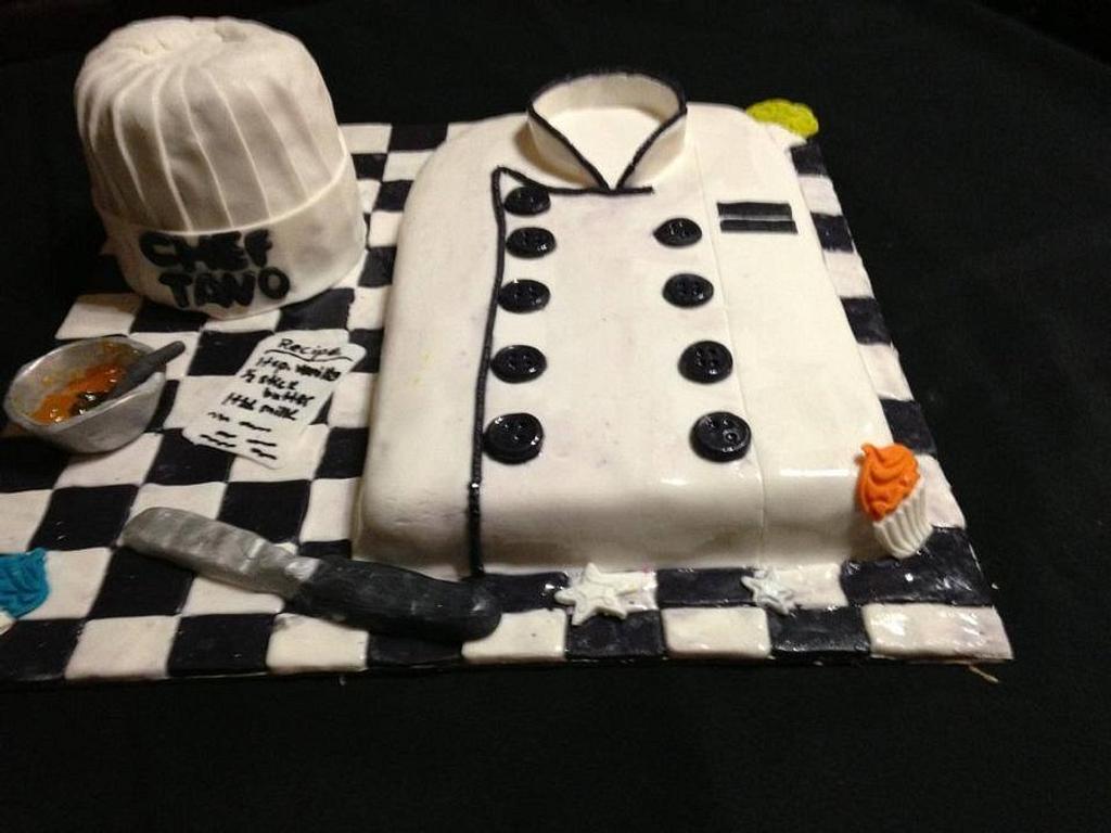 Pastry Chef graduation cake Cake by beth78148 CakesDecor