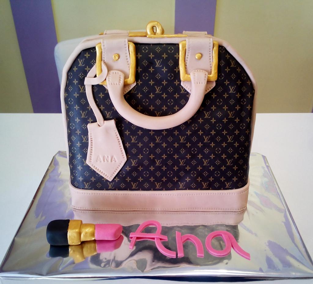 Willow cake decorations - Louis Vuitton torta torba Louis Vuitton