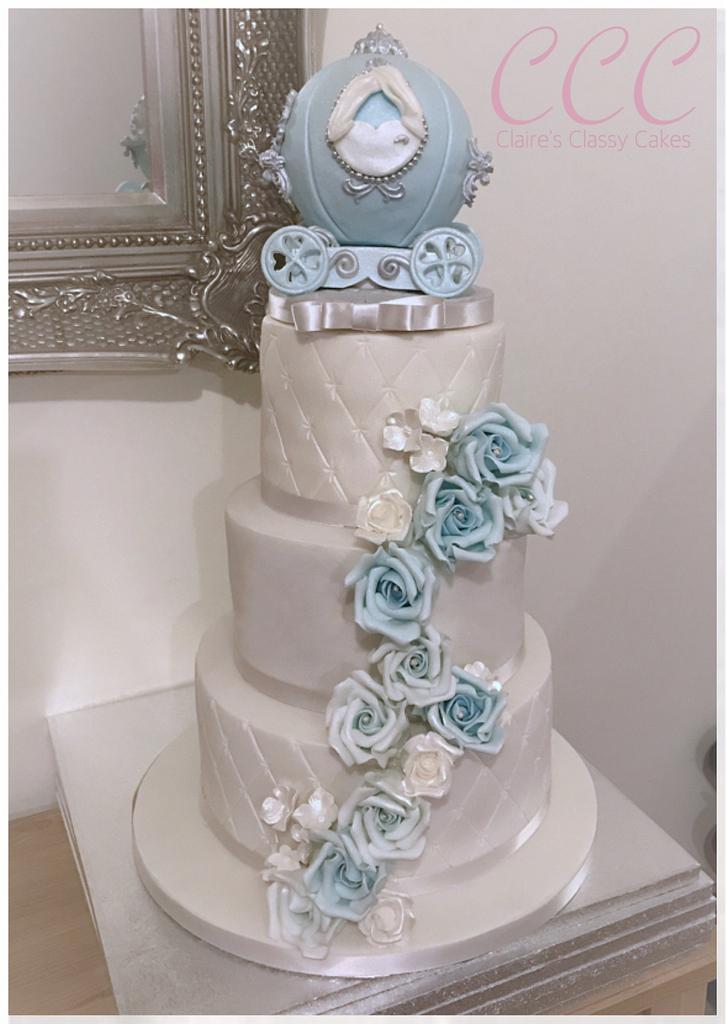 15 Perfect Cinderella Wedding Cakes - This Fairy Tale Life