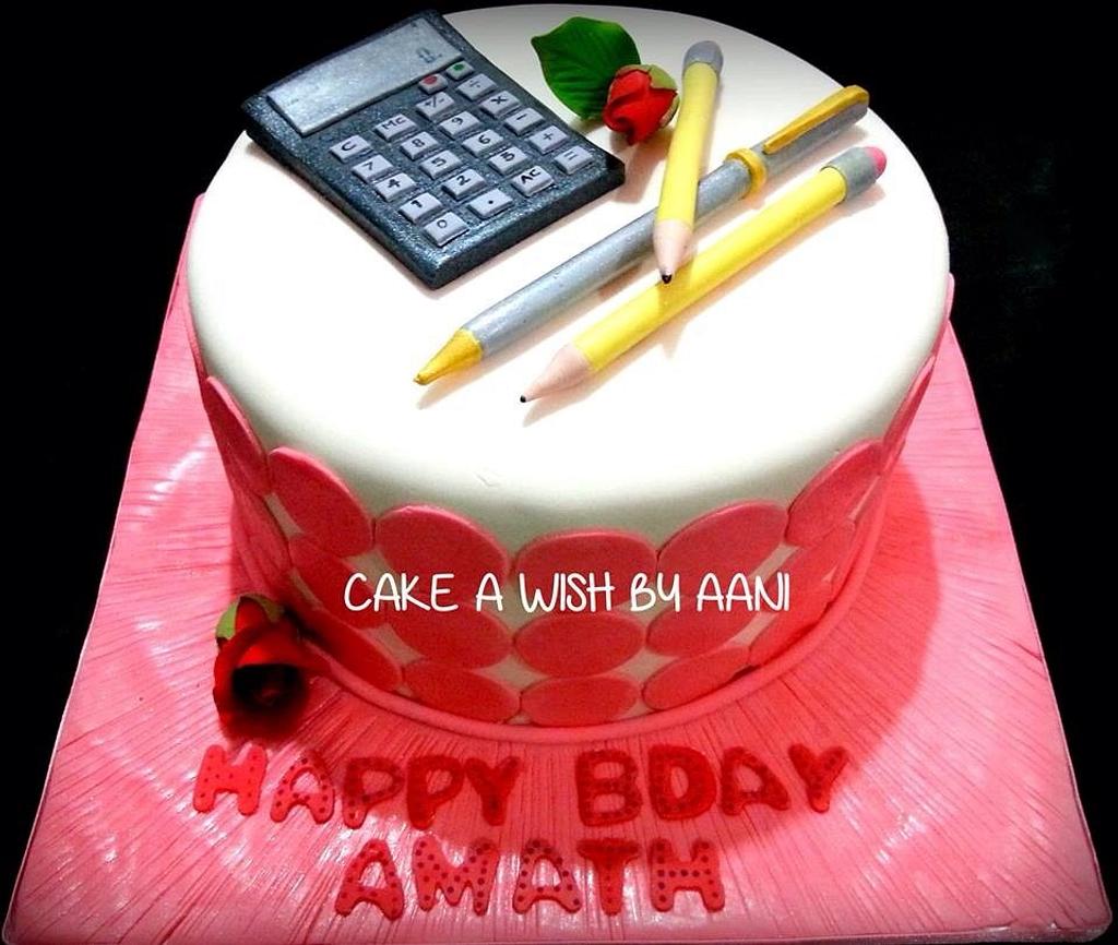Buy/Send Chartered Accountant Girl Cake Online » Free Delivery In Delhi NCR  » Ryan Bakery