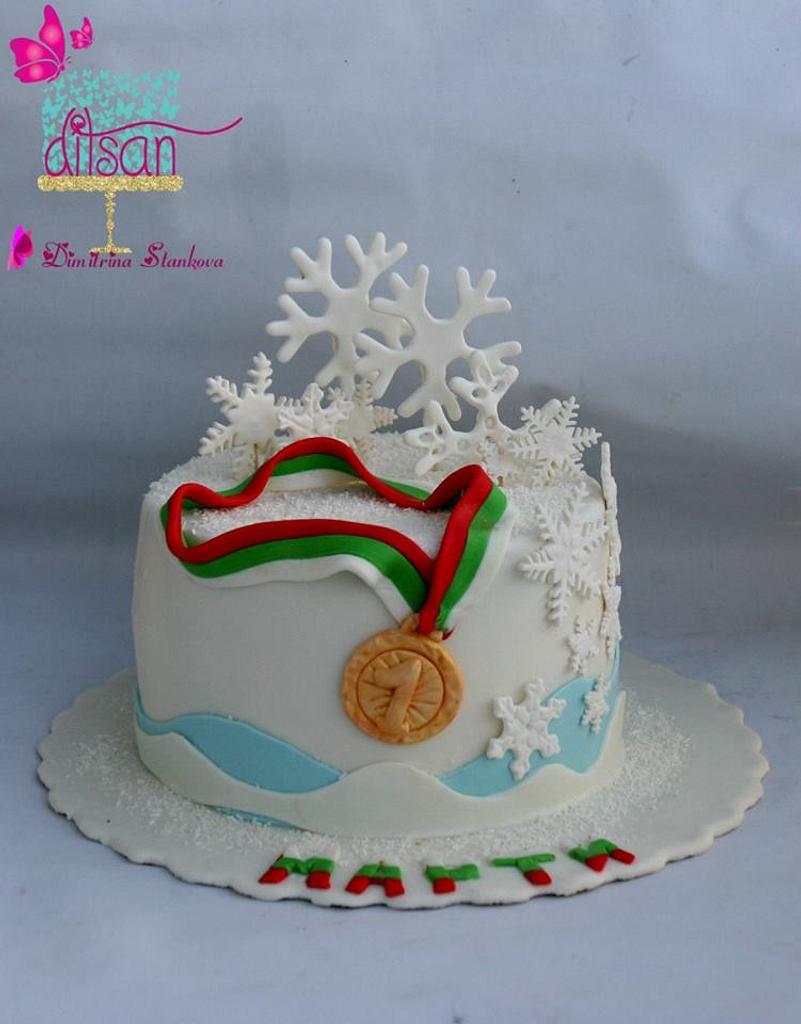 Gold Medal Cakes - Olympics Dessert