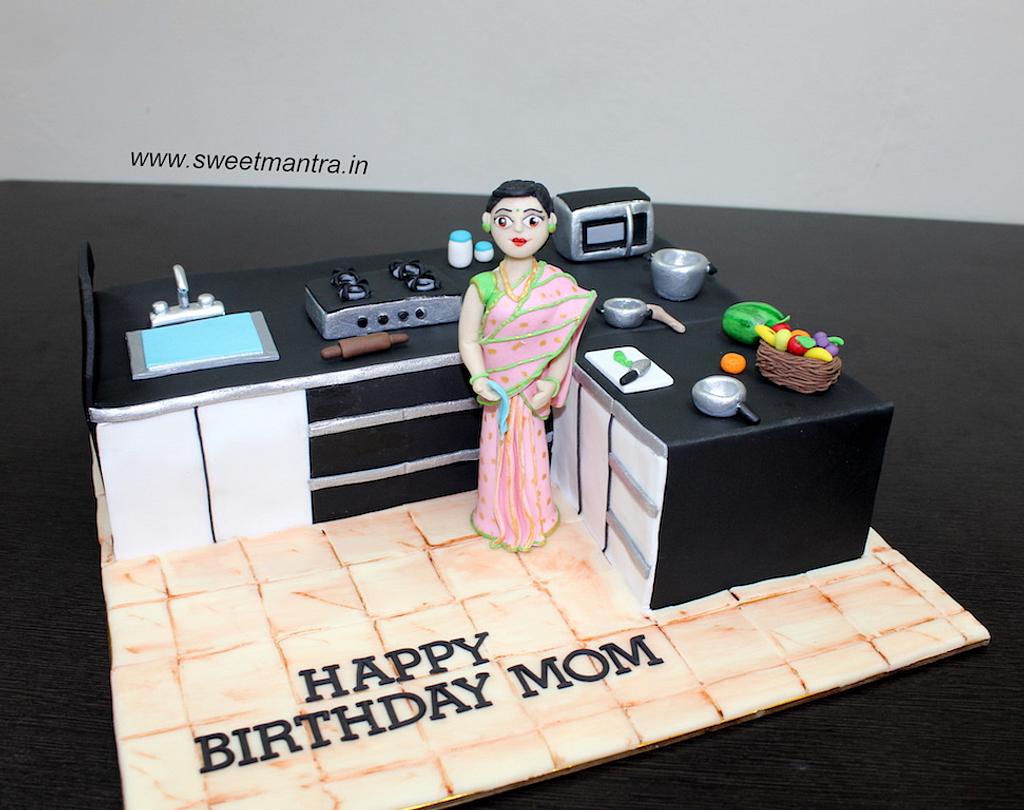 Kitchen Theme Cake | Online delivery | The Mad Bakers | Raipur - bestgift.in