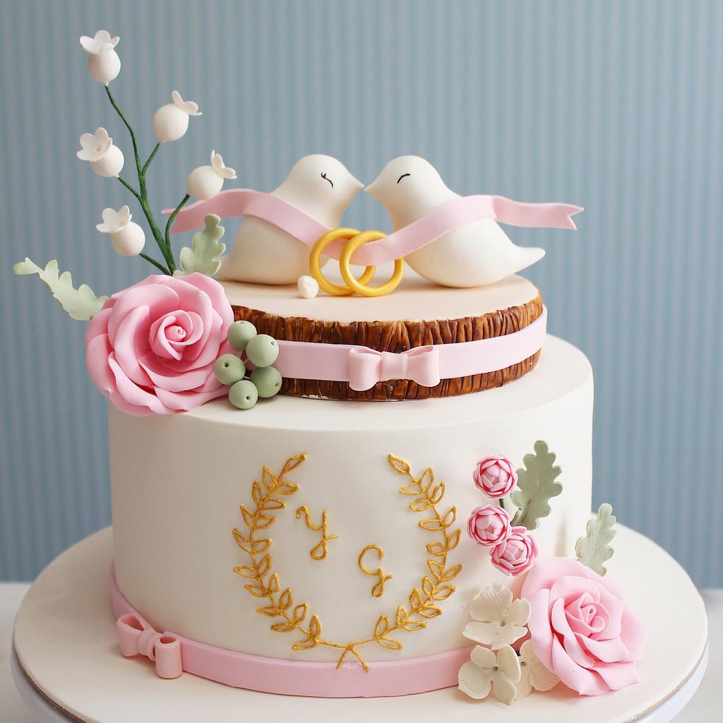 Order Gorgeous Engagement Cake 2.5 Kg Online at Best Price, Free  Delivery|IGP Flowers