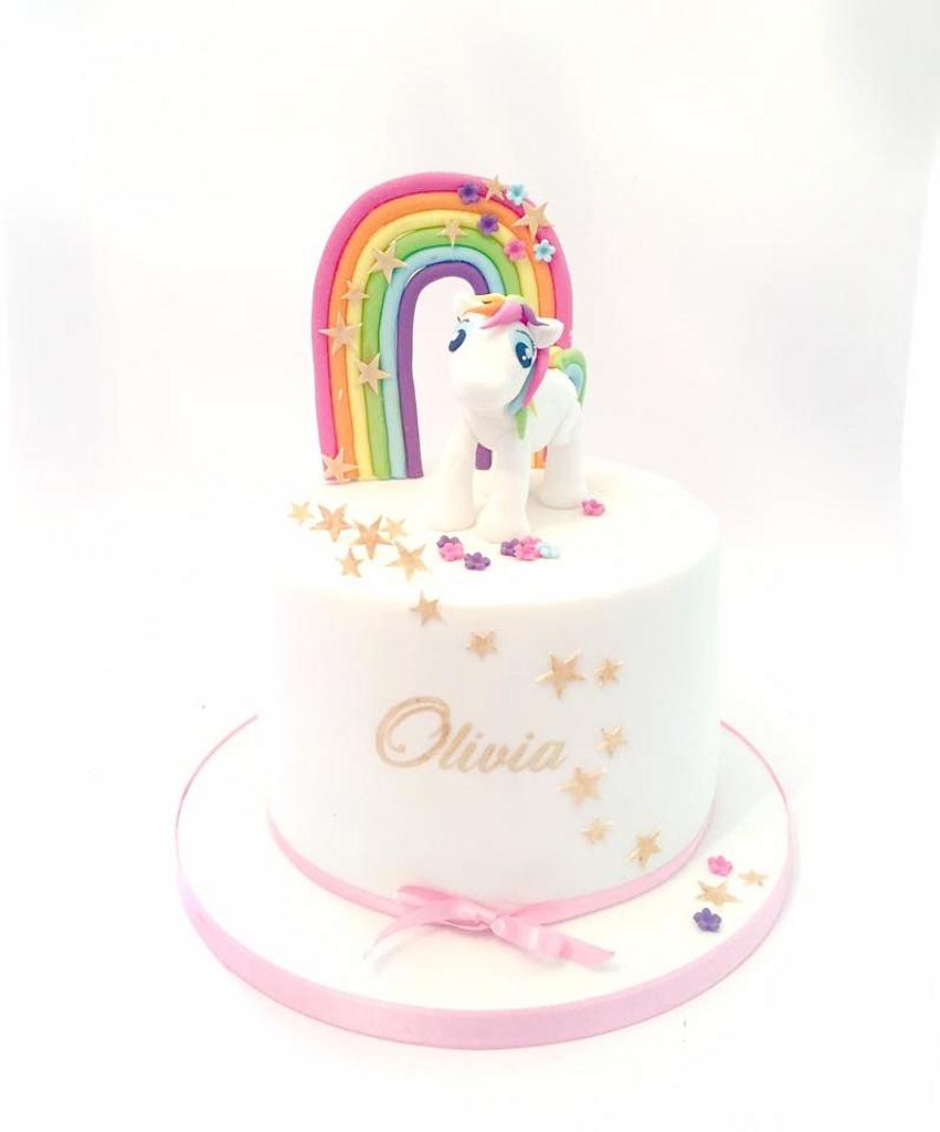 Super Cute My Little Pony Cake - The Tough Cookie