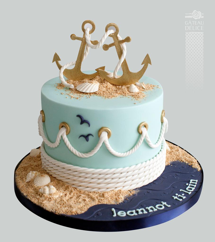 Wedding Anniversary Decorated Cake By Marie Josee Cakesdecor
