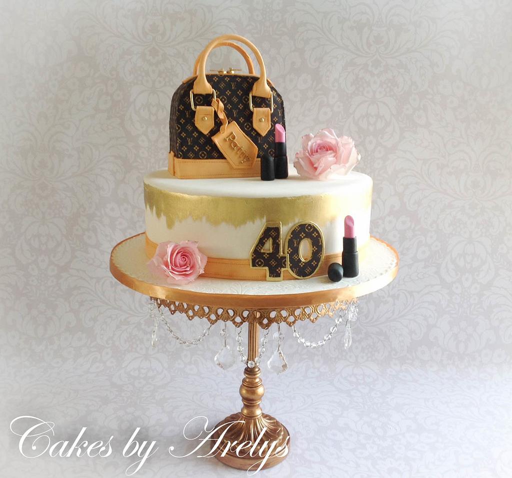 LV cake - Decorated Cake by TortIva - CakesDecor