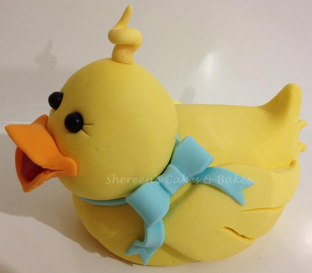 Duck Baby Shower Cake - Cake by Shereen - CakesDecor