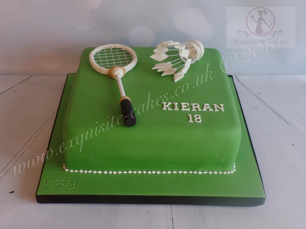 Tennis Cake Topper Sporting Badminton Birthday Cake Decoration - Etsy
