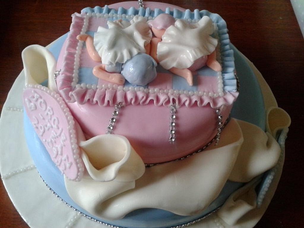 Double Christening Cake Ideas