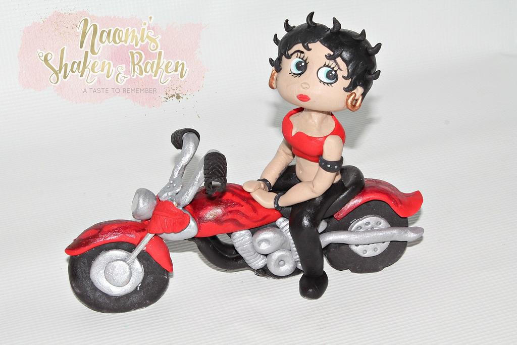 Betty Boop Edible cake topper Cake by Naomi's Shaken