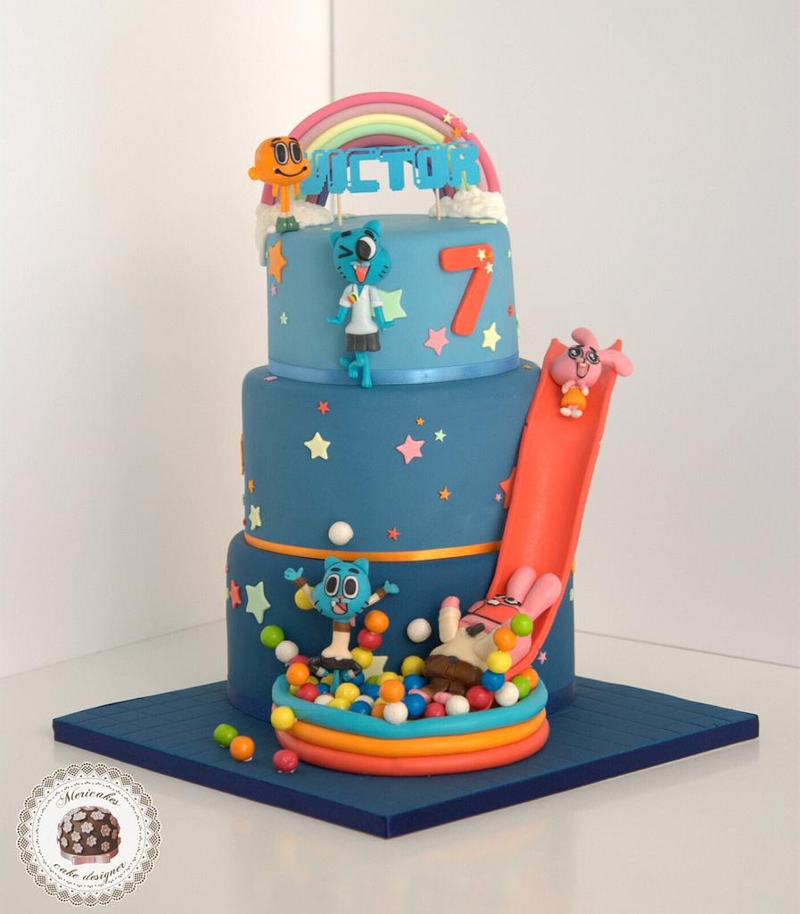 The Amazing World of Gumball - Mericakes - Decorated Cake - CakesDecor