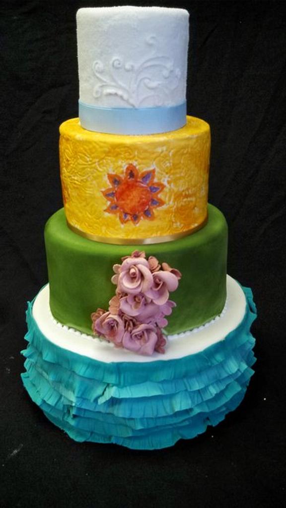 Four Elements - Cake by Elyse Rosati - CakesDecor