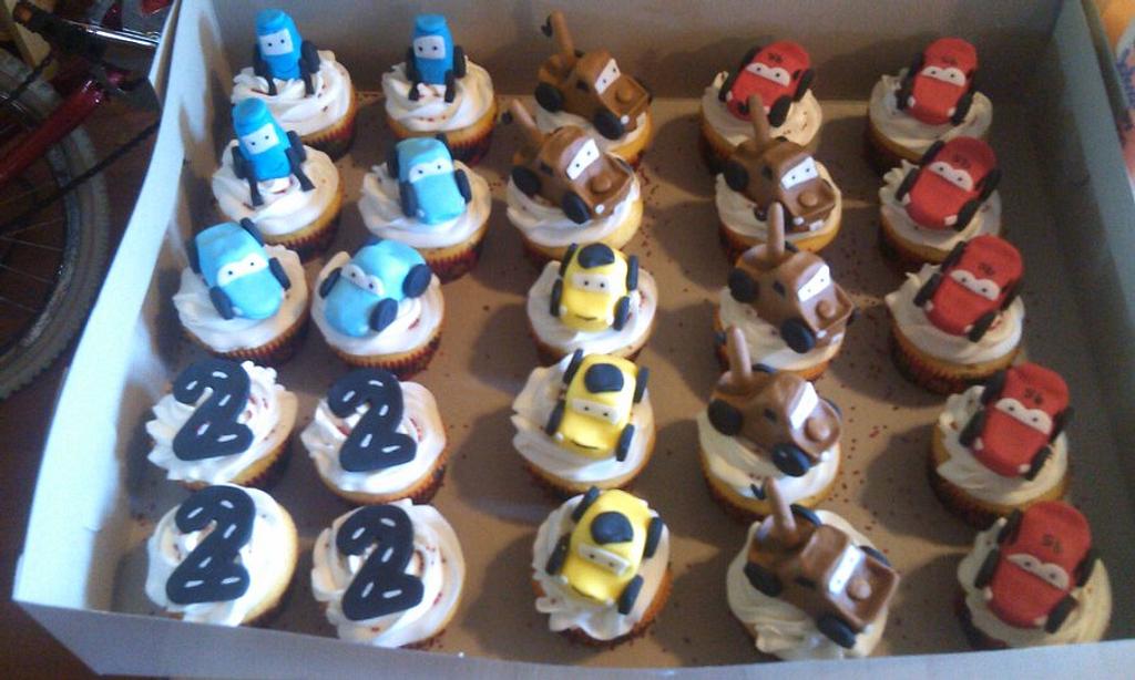 Cars Themed Cake Cupcakes Cake By Jeana Byrd CakesDecor   Xuafyytcmvigygzp2hvk 