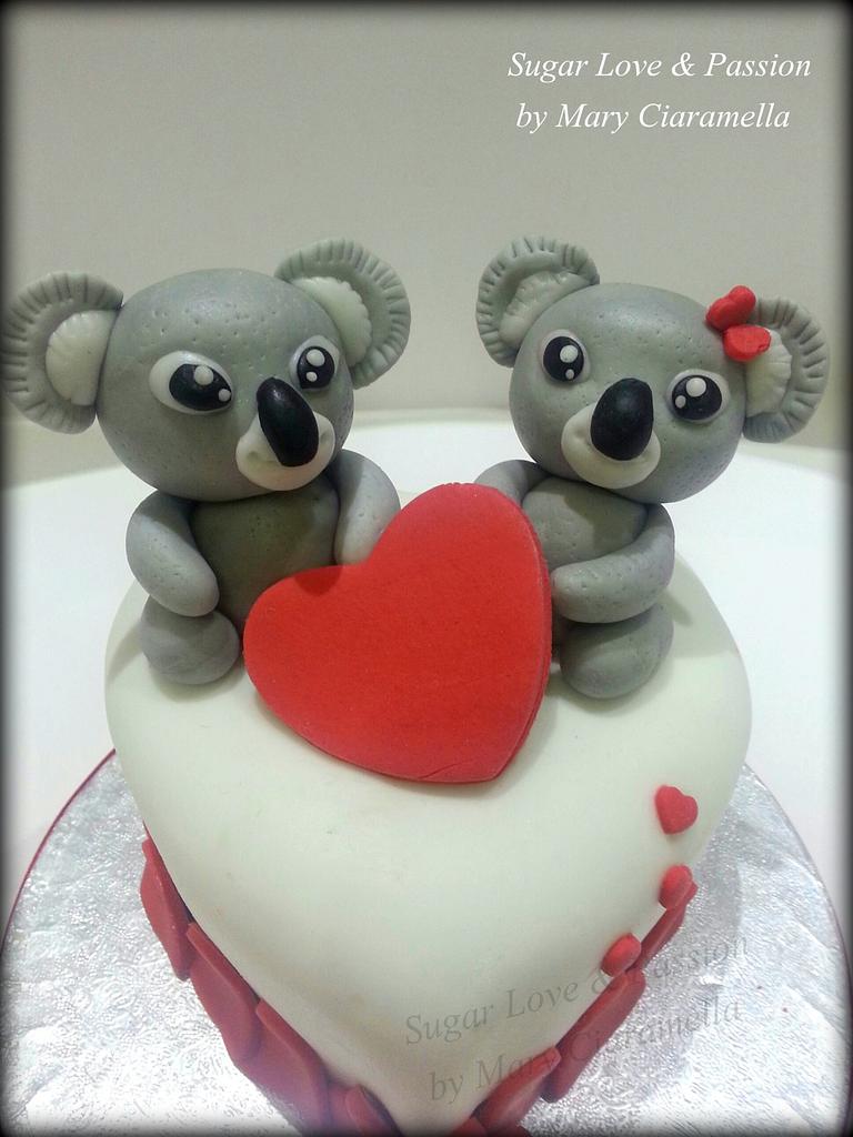 Sweet Koalas Cake by Mary Ciaramella (Sugar Love & CakesDecor