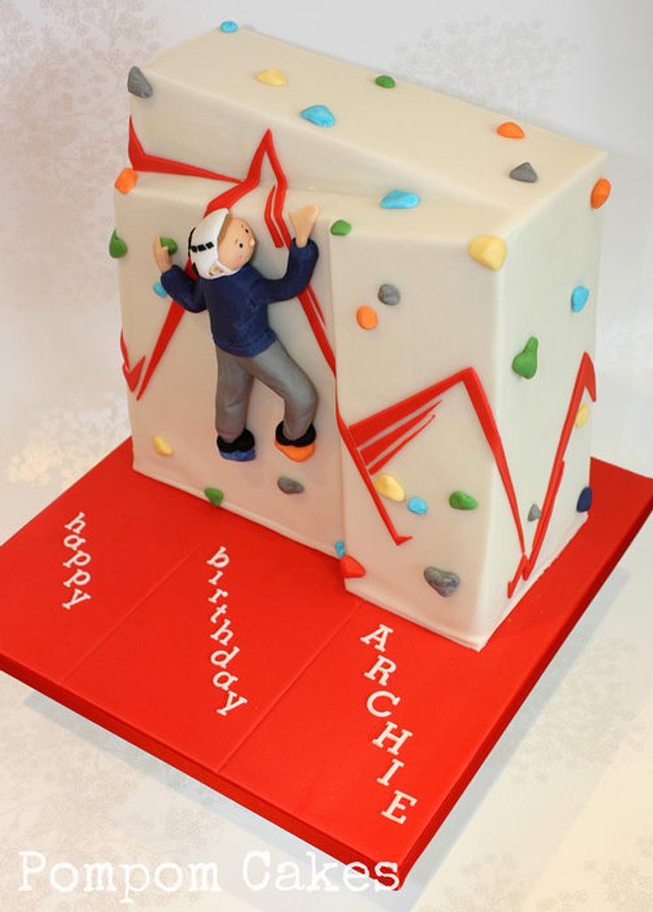 At The Climbing Wall Cake By Pompomcakes Cakesdecor