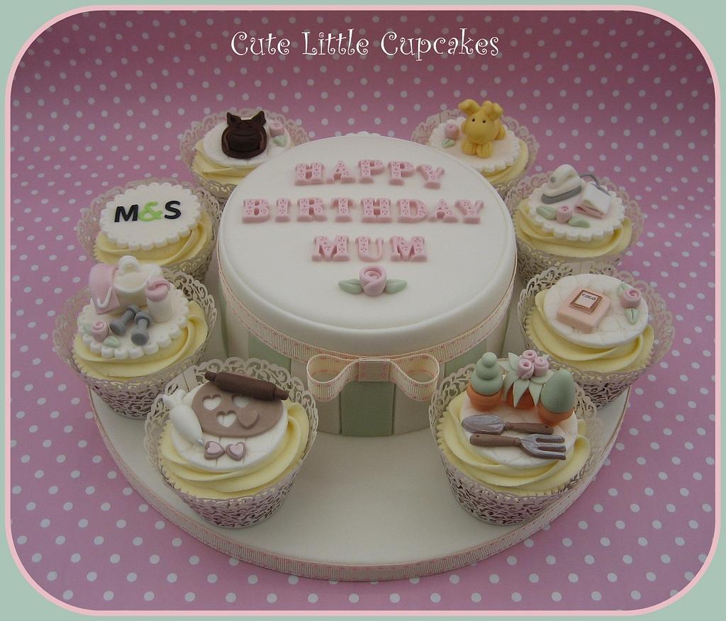 Baby shower hot sale cupcakes m&s