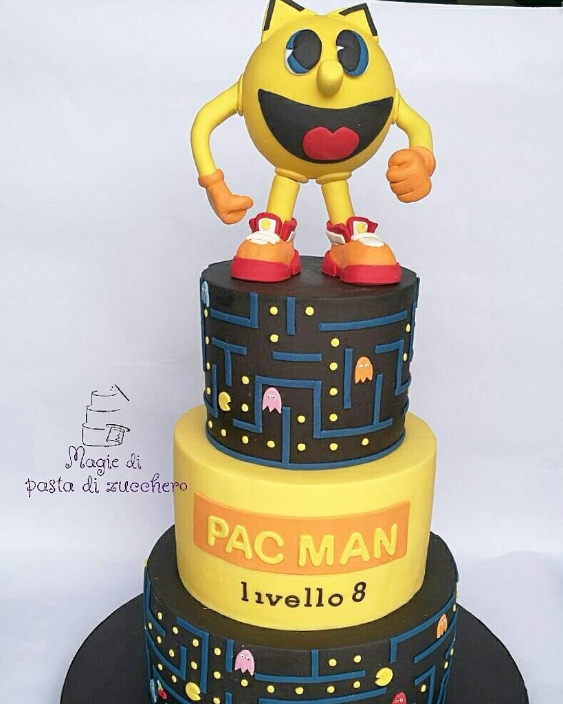 TAVOTA Pac-Man Birthday Cake Topper - 80s Arcade India | Ubuy