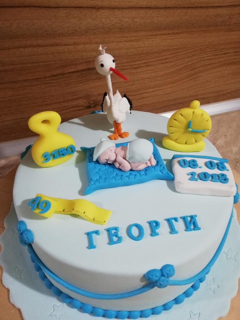 Торта за бебе - Cake by CakeBI9 - CakesDecor