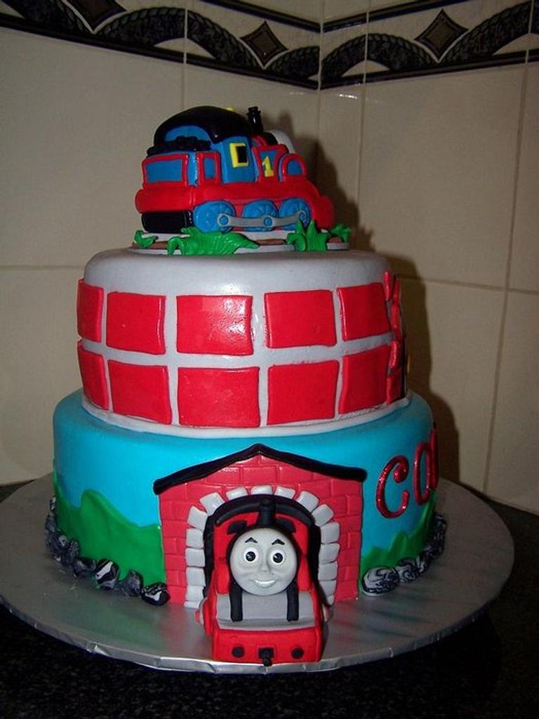 Thomas The Tank Engine Cakes - Cake By The Custom Piece - Cakesdecor