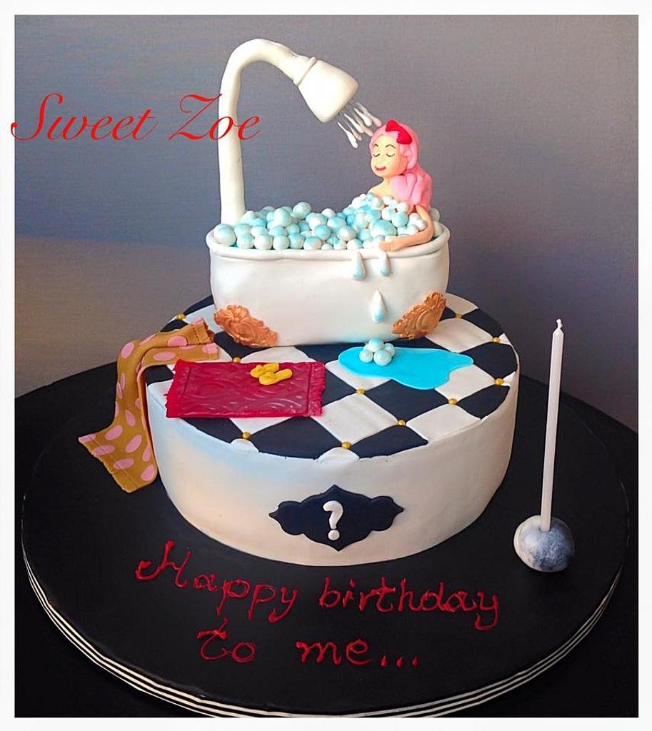 Happy birthday to me Cake - Decorated Cake by Dimitra - CakesDecor