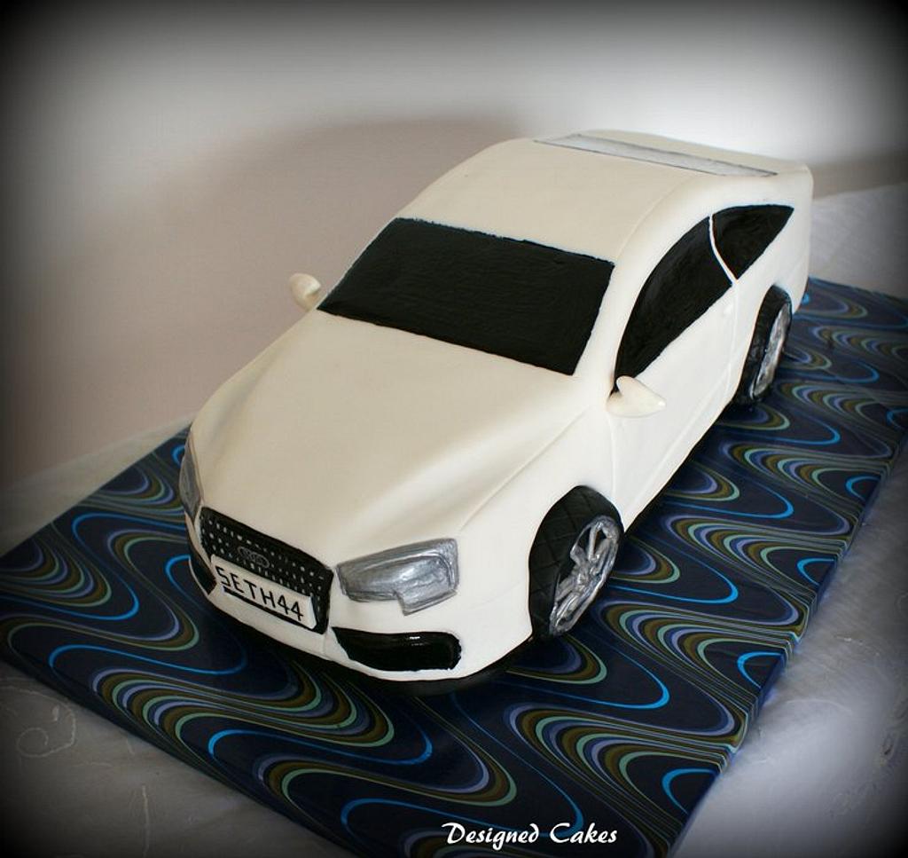 Audi car cake - Decorated Cake by Urszula Maczka - CakesDecor