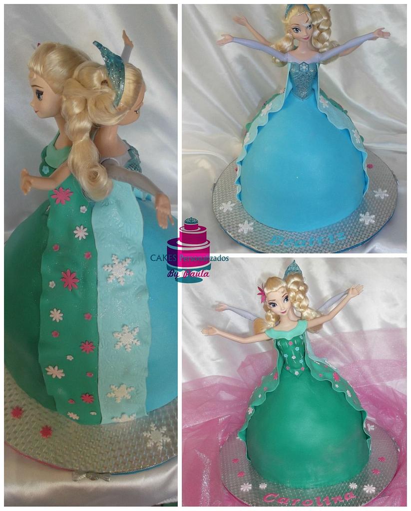 Elsa Frozen 2 In 1 - Cake By Cakesbypaula - Cakesdecor