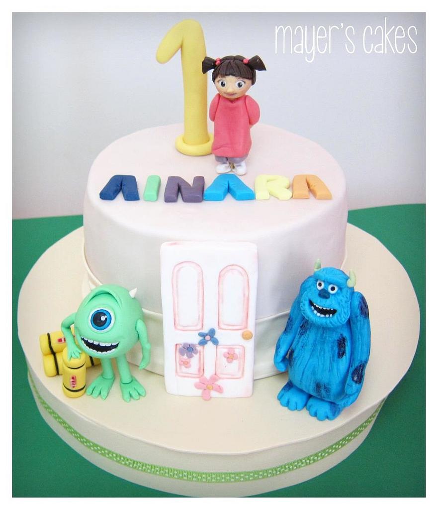 Monsters Inc cake - Decorated Cake by Mayer Rosales | - CakesDecor