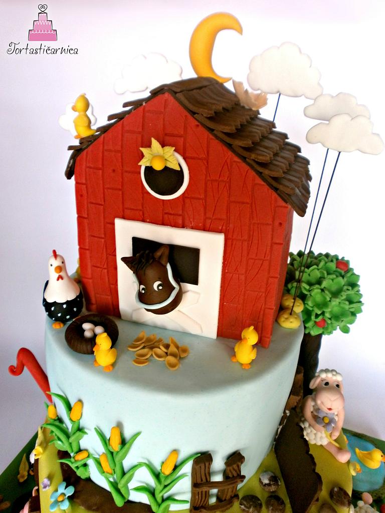 Farm animal cake - Cake by Nataša - CakesDecor