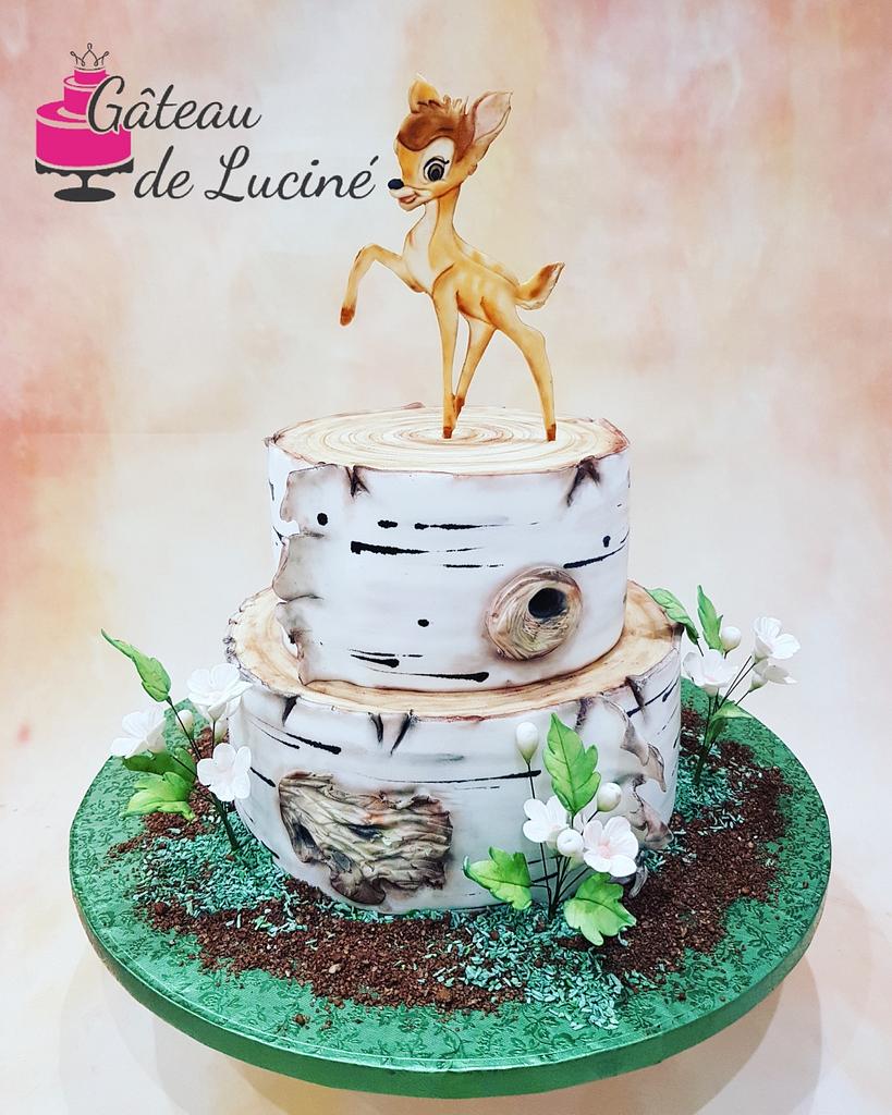 Little Sweet Bambi Cake By Gateau De Lucine Cakesdecor