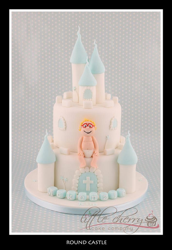 Princess castle round 2 tier – Cake Fantastique