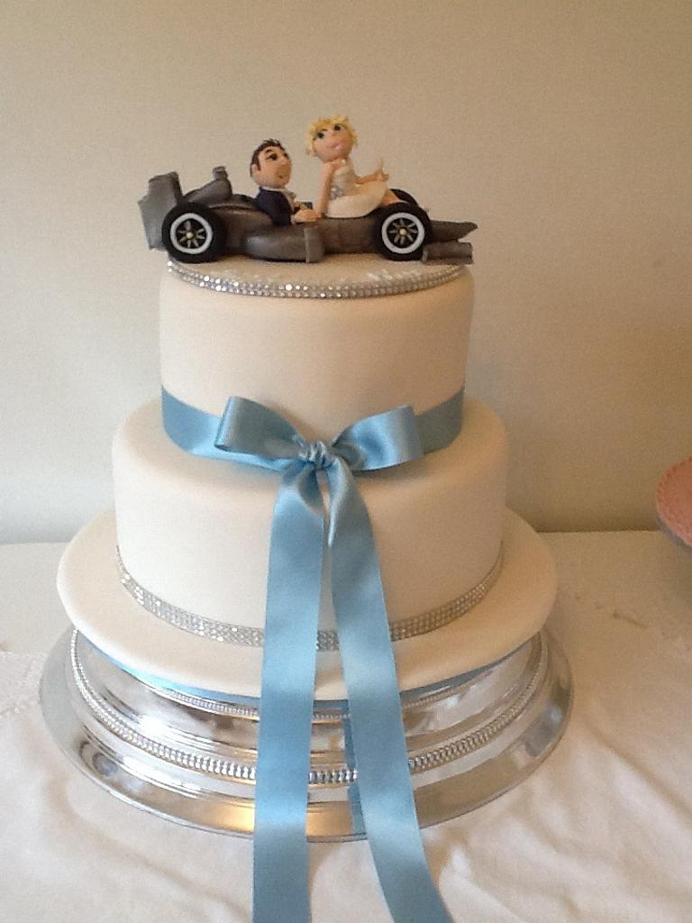 Formula One Wedding Cake - Cake by Tickety Boo Cakes - CakesDecor