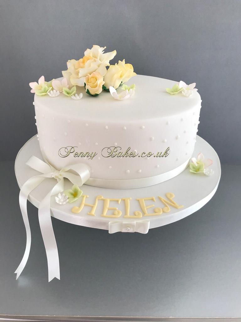 Birthday cake Cake by Penny Sue CakesDecor