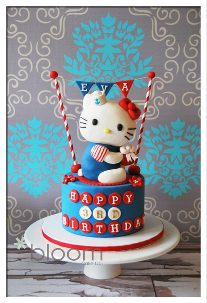ブライス Blythe Sweet Cake HELLO KITTY Blue ブライス Blythe Sweet Cake HELLO KITTY Blue