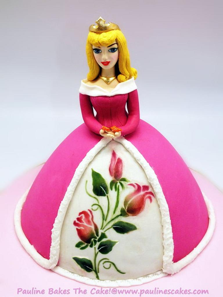 Sleeping Beauty Birthday Cake - Sunday Baking