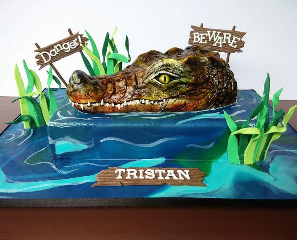 Alligator Loki Birthday Cake Ideas Images (Pictures)