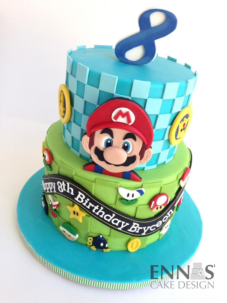 Super Mario Cake, Custom Mario Cake | Visit my Blog at: www.… | Flickr