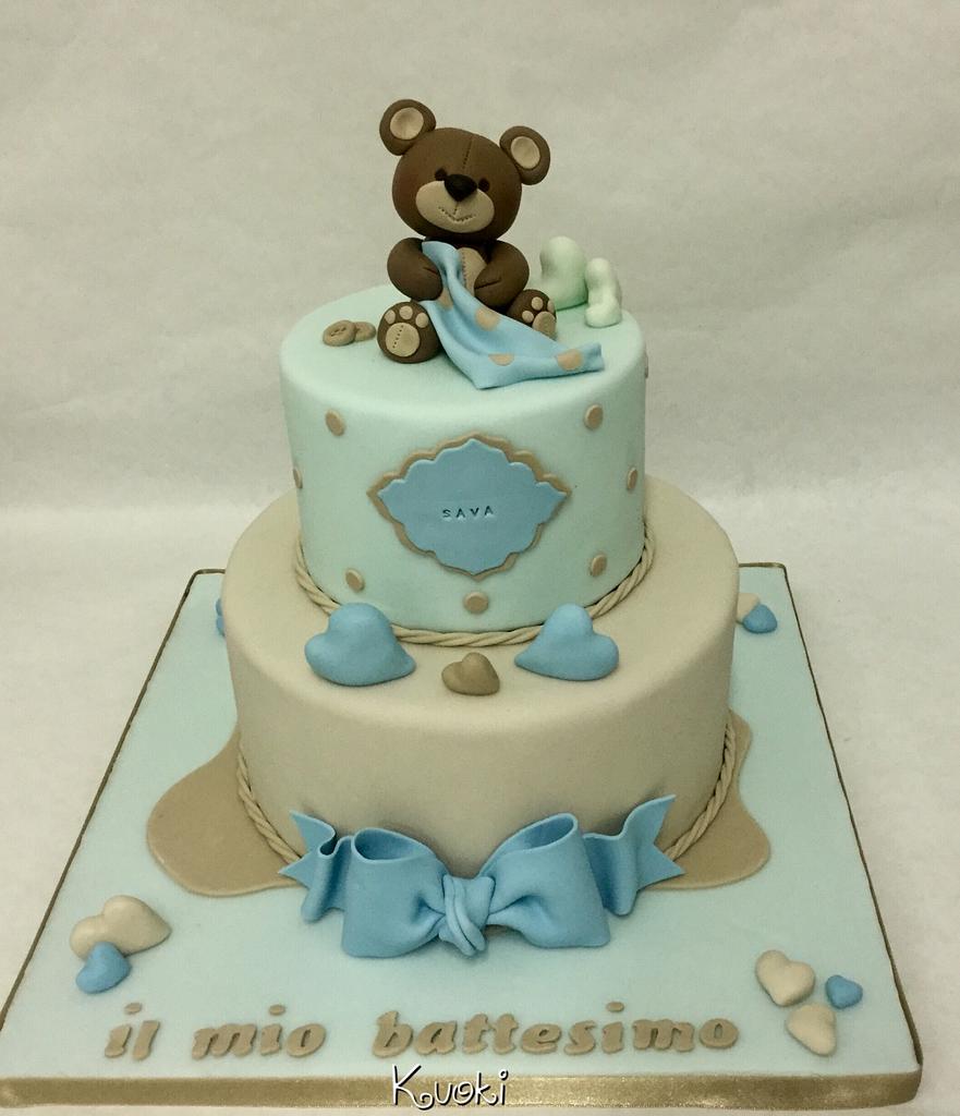 Christening cake - Cake by Donatella Bussacchetti - CakesDecor