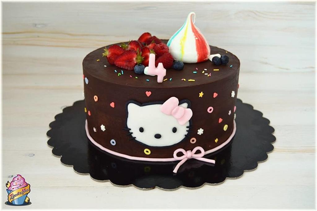 Hello Kitty Birthday Cake- 3 Tiers – Pao's cakes