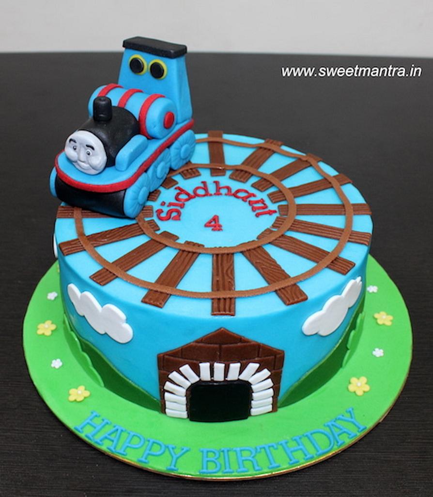 Thomas the Train Cake – Joconde Cakes & Sweets