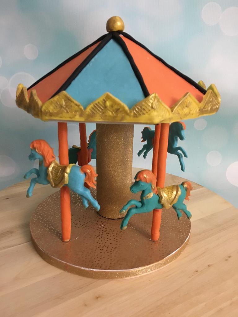 Carousel theme cake - Cake by Shikha - CakesDecor