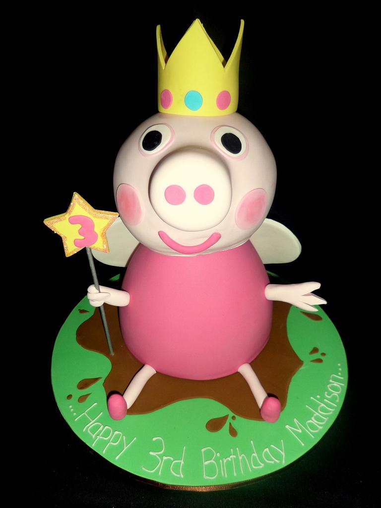 STL file Peppa & George pig cake topper fondant cutter・3D printing template  to download・Cults