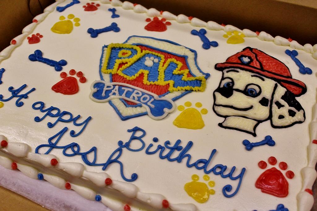 buttercream paw patrol cake for girls buttercream paw patrol cake for girls