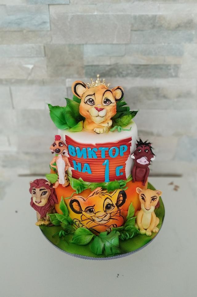 Lion King - Decorated Cake by Tanya Shengarova - CakesDecor