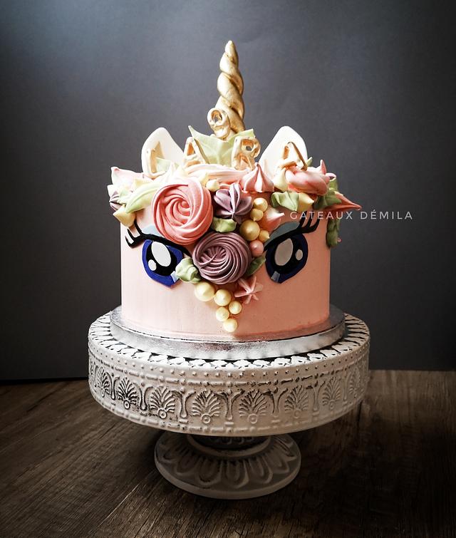 Gateau Licorne Cake By Gateaux Demila Cakesdecor