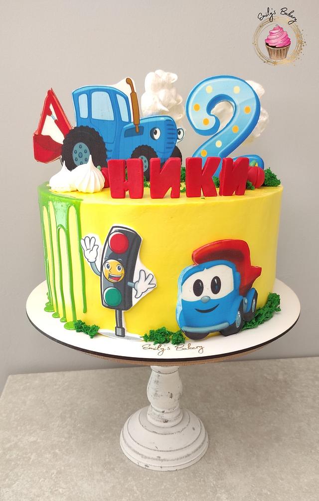 Leo the Truck - Decorated Cake by Emily's Bakery - CakesDecor