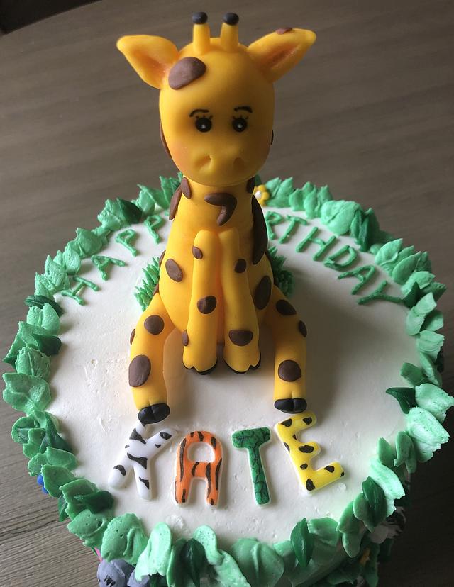 Animal birthday cake - Cake by MerMade - CakesDecor