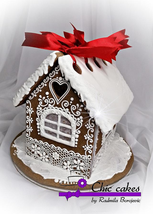 Gingerbread houses- large