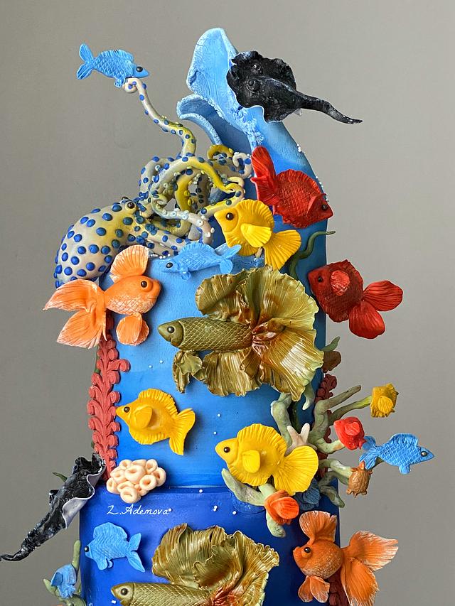 Aquarium Cake
