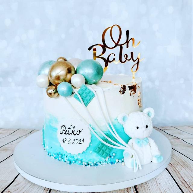 Cake for baptismu - Decorated Cake by alenascakes - CakesDecor